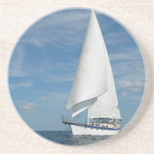 Posavasos Práctico de costa perfecto de la vela