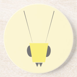 Posavasos Práctico de costa principal de la abeja