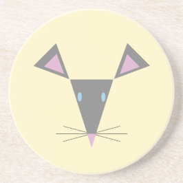 Posavasos Práctico de costa principal del ratón