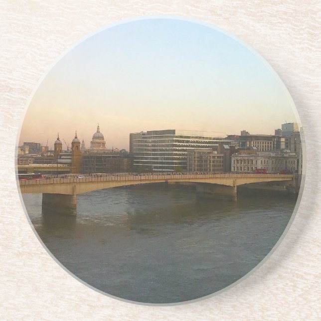 Posavasos Práctico de costa: Puente de Londres en el (Frente)