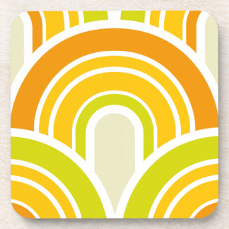 Posavasos Práctico de costa retro