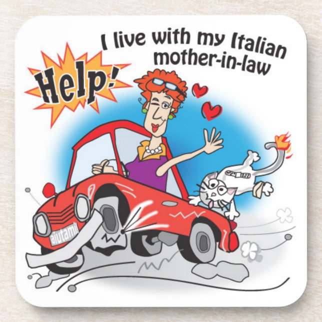 Posavasos Prácticos de costa de la bebida del corcho (Frente)