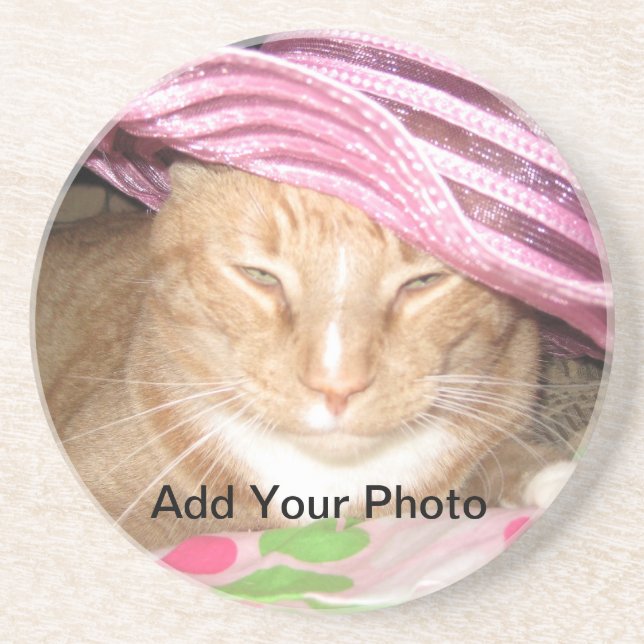 Posavasos ¡PRÁCTICOS DE COSTA DE LA FOTO! Añada su propia (Frente)