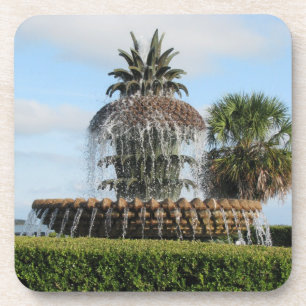 Posavasos Prácticos de costa de la fuente de la piña del SC