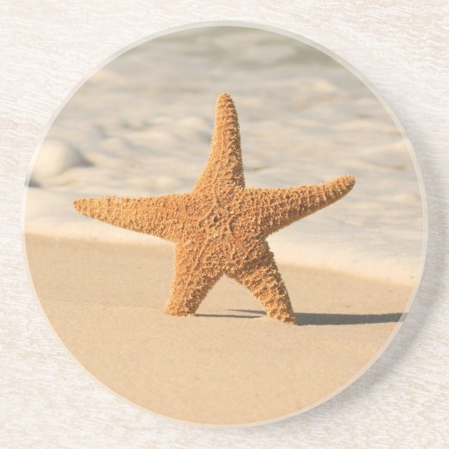 Posavasos Prácticos de costa de las estrellas de mar (Frente)