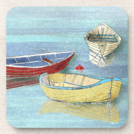 Posavasos Prácticos de costa de los barcos de la mañana del