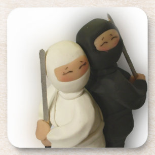 Posavasos Prácticos de costa de los pares de Ninja