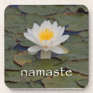 Posavasos Prácticos de costa de Namaste Lotus
