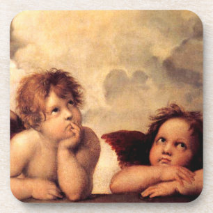 Posavasos Prácticos de costa de Sistine Madonna de las