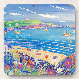 Posavasos Prácticos de costa del arte: Bahía Cornualles de