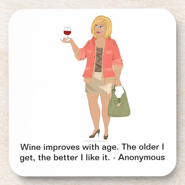 Posavasos Prácticos de costa del corcho de DHG (Frente)