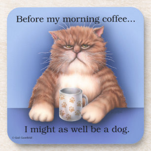 Posavasos Prácticos de costa del gato del café