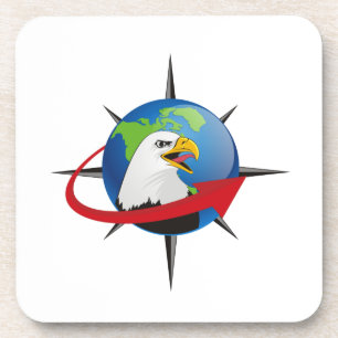 Posavasos Prácticos de costa del lazo del jefe militar