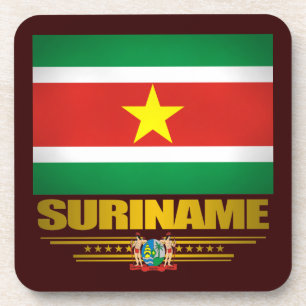 Posavasos "Prácticos de costa del orgullo de Suriname"