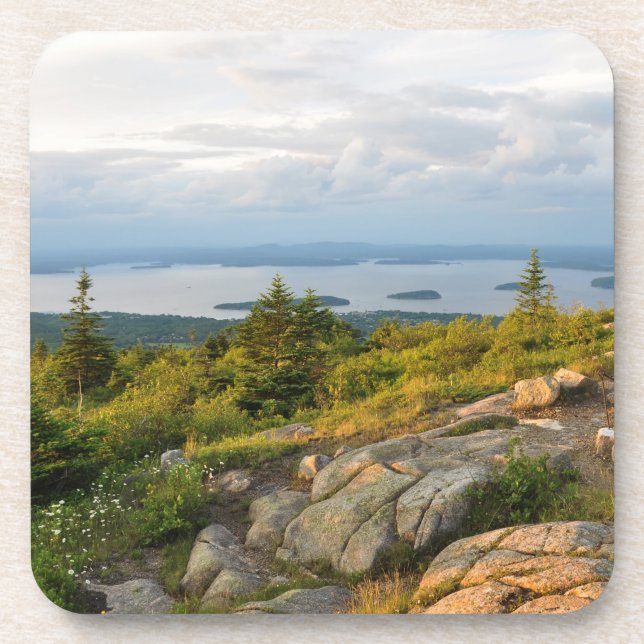 Posavasos Prácticos de costa del parque nacional del Acadia (Frente)