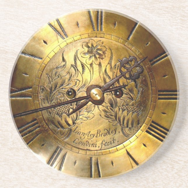 Posavasos Prácticos de costa del tiempo del fiesta (Frente)