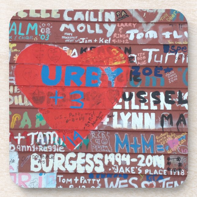 Posavasos Prácticos de costa resistentes de la galería del (Frente)