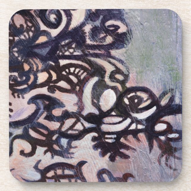 Posavasos prácticos de costa soñadores (Frente)