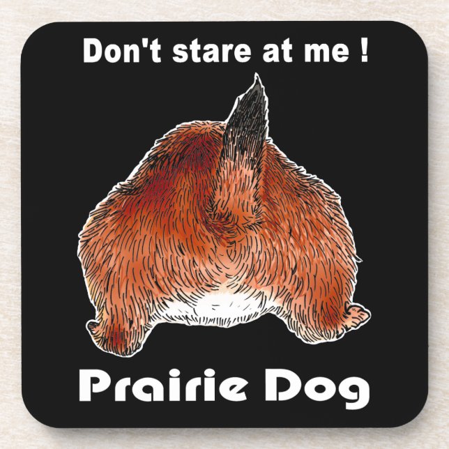Posavasos Prairiedogs, プレーリードッグ, práctico de costa del (Frente)