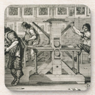 Posavasos Prensa francesa, 1642 (grabado)