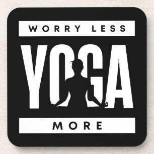 Posavasos Preocupa Menos Yoga Más