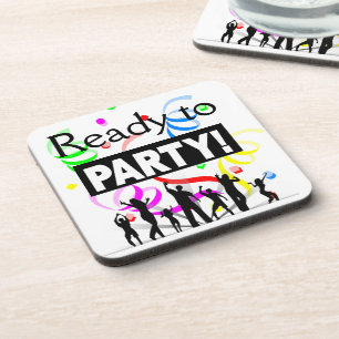 Posavasos Preparado Para La Semana De Bebidas Fiesta