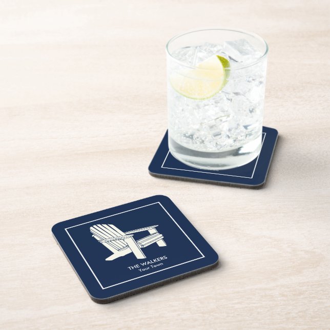 Posavasos Presidente Adirondack Personalizado de Cape Cod (Lado Derecho)