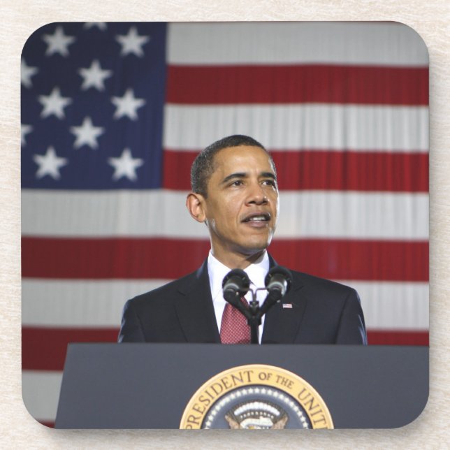 Posavasos Presidente Barack Obama (Frente)