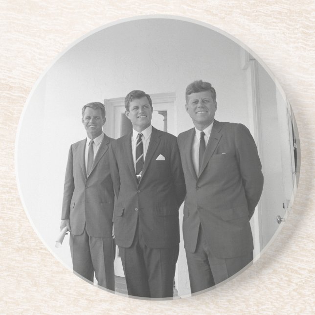 Posavasos Presidente John Kennedy y Brothers American Camelo (Frente)