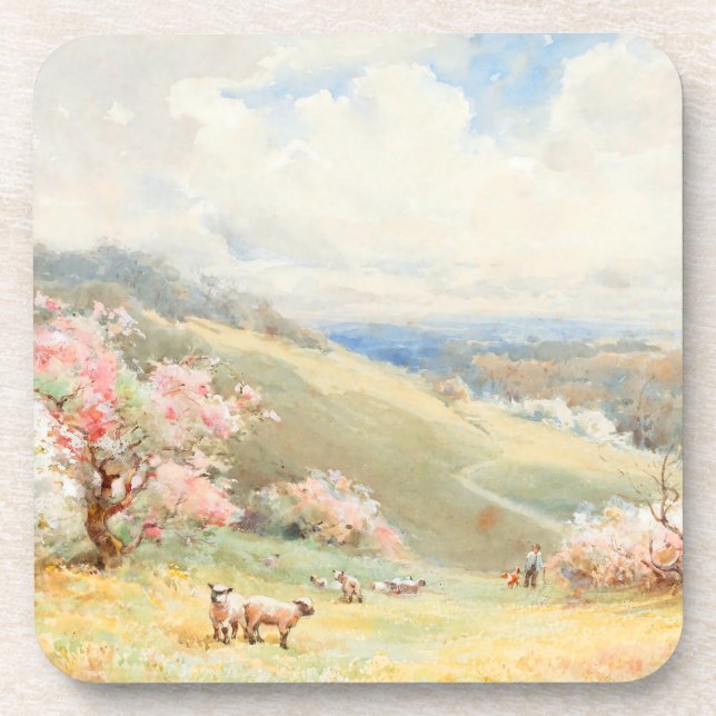 Posavasos Primavera de cosecha de Joseph Rubens Powell (Frente)