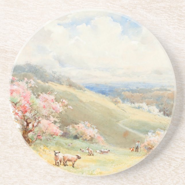 Posavasos Primavera de cosecha de Joseph Rubens Powell (Frente)