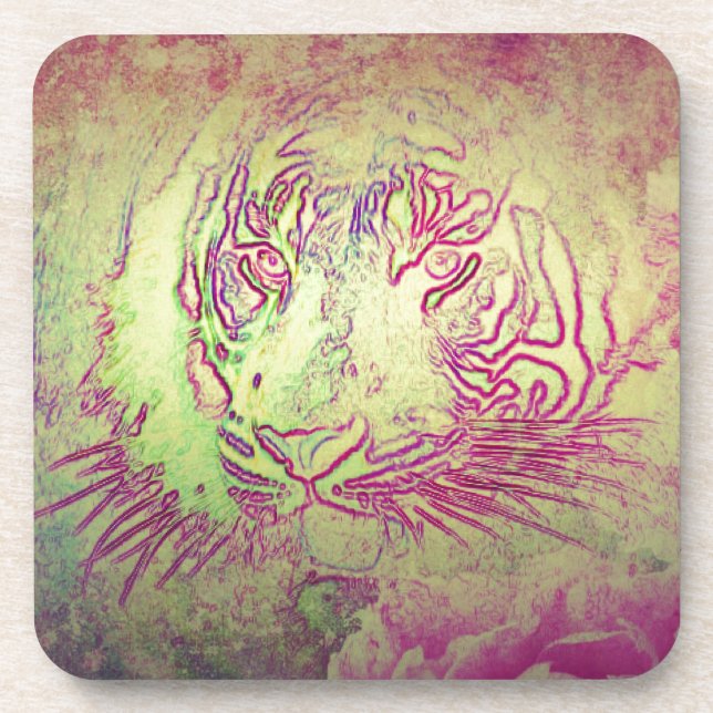 Posavasos Primavera de tigre (Frente)