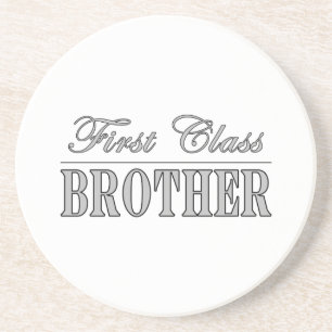 Posavasos Primera clase Brother de los regalos elegantes