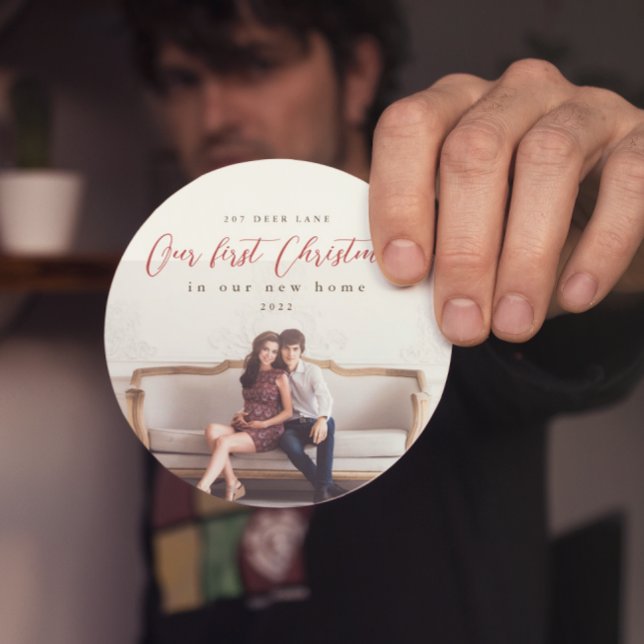 Posavasos Primera Navidad en nuestra nueva foto de dirección (Subido por el creador)