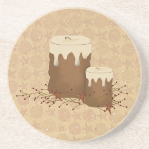 Posavasos Primitive Candles Coaster