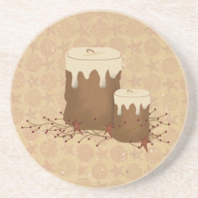 Posavasos Primitive Candles Coaster (Frente)