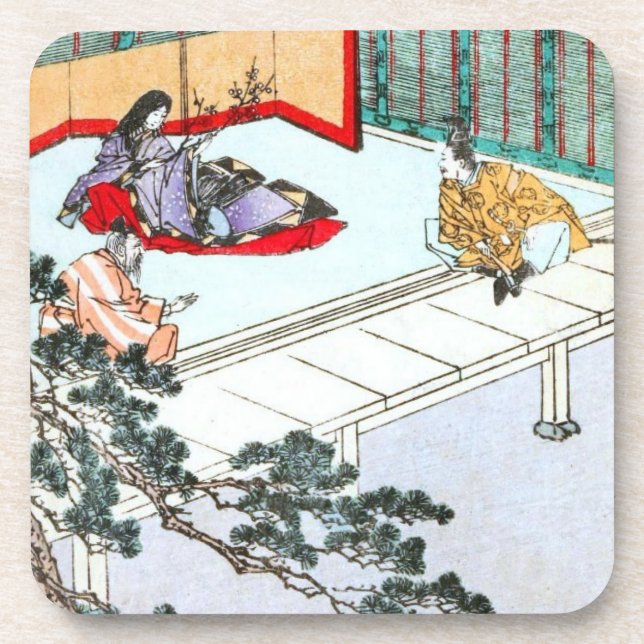 Posavasos Princesa asiática (Frente)