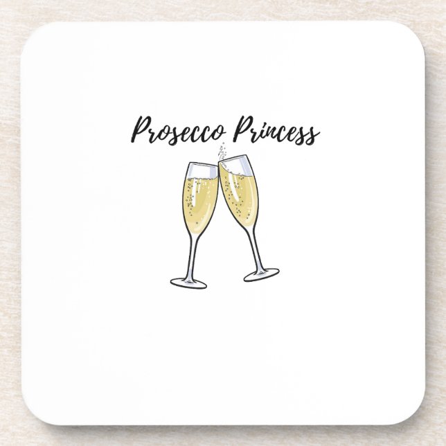 Posavasos Princesa de Prosecco (Frente)