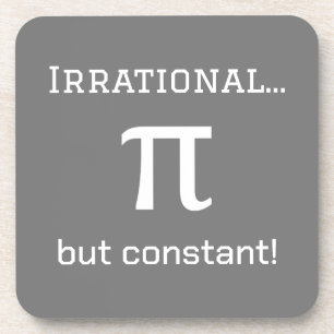 Posavasos Profesora de Math Lover, alumno, símbolo Pi person