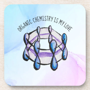 Posavasos Profesora de Molécula de Química Orgánica