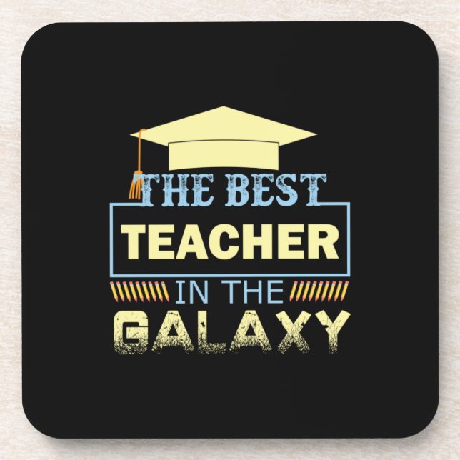 Posavasos Profesora de Regalos | El Mejor Profesor De La Gal (Frente)