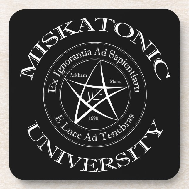 Posavasos Profesores de la Universidad de Miskatonic (Frente)