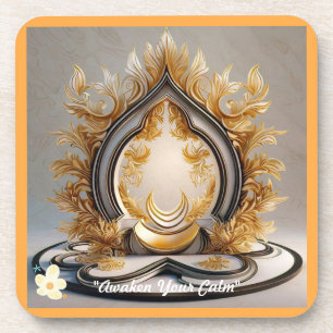 Posavasos "Profundas profundidades tranquilas"