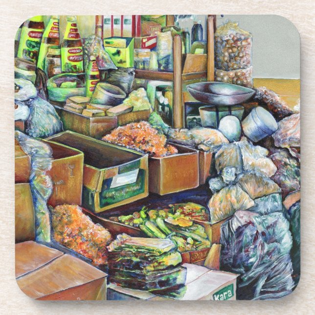 Posavasos Promesas encantadoras del fino Centro Tekka, Singa (Frente)