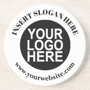 Posavasos promocionales con logotipo de empresa pe
