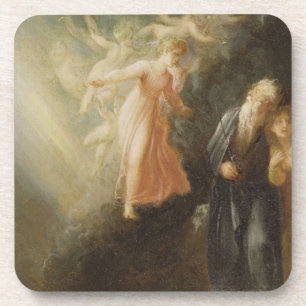 Posavasos Prospero, Miranda y Ariel, "de la tempestad", c