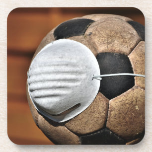 Posavasos Protección contra el estadio de fútbol respiratori