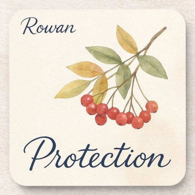 Posavasos Protección de Serbal (Frente)