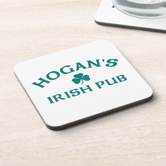 Posavasos Pub Irlandés de Hogan   (Lado Izquierdo)