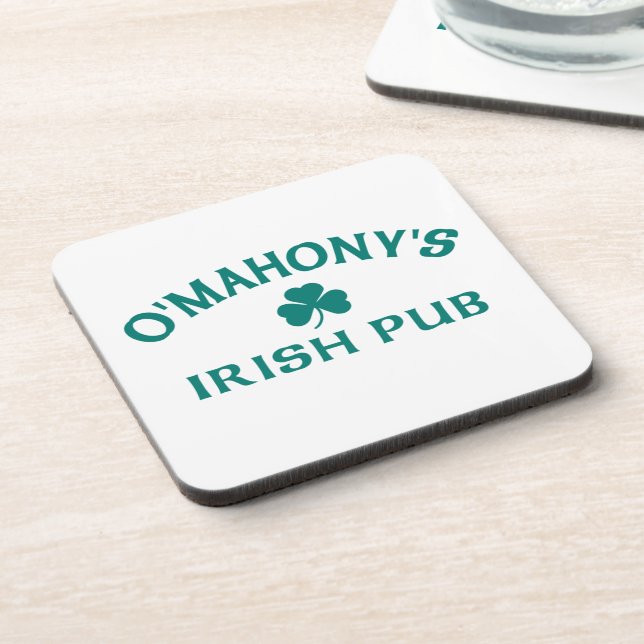 Posavasos Pub Irlandés O'Mahony  (Lado Izquierdo)
